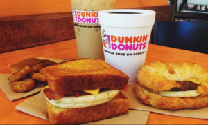 Dunkin Donuts Breakfast Anytime Eating 
