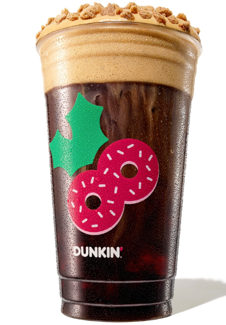 Dunkin Gingerbread Cold Brew