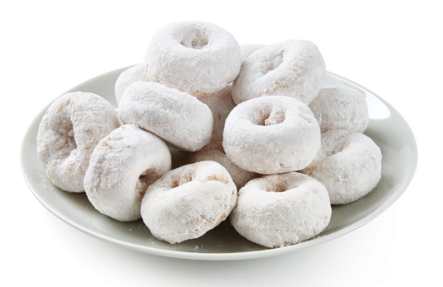 powdered donuts