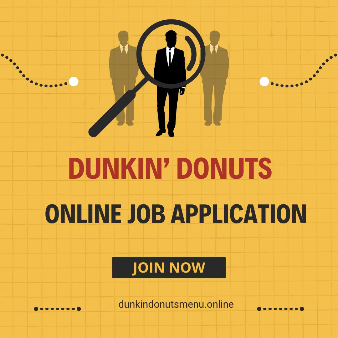 Dunkin’ Donuts Online Job Application