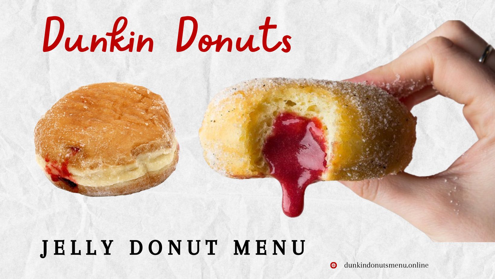 Jelly Donut Menu With Prices