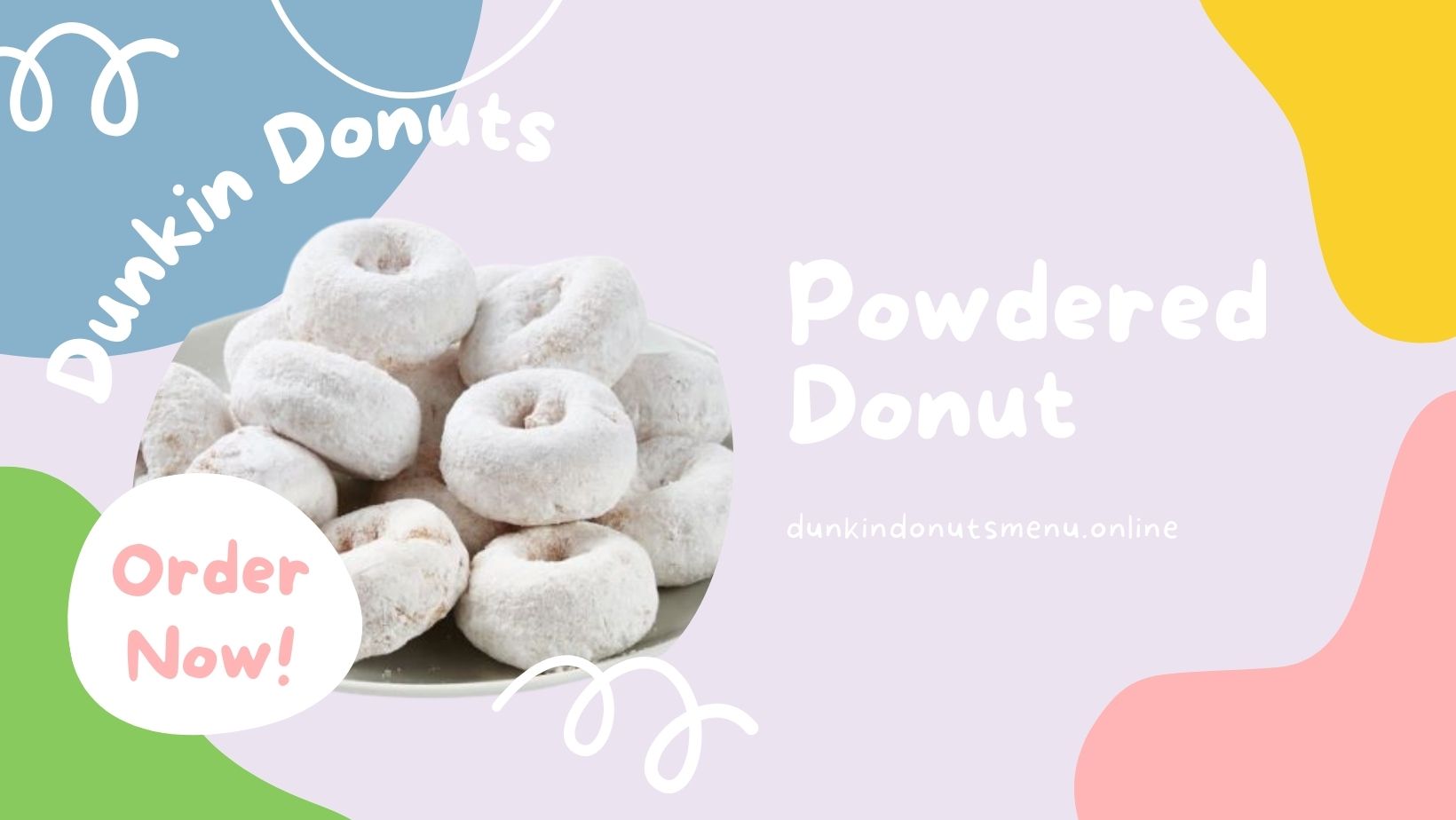 Powdered Donut Menu Prices
