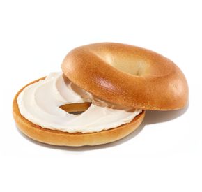 Dunkin Donuts Bagels With Cream Cheese Spread